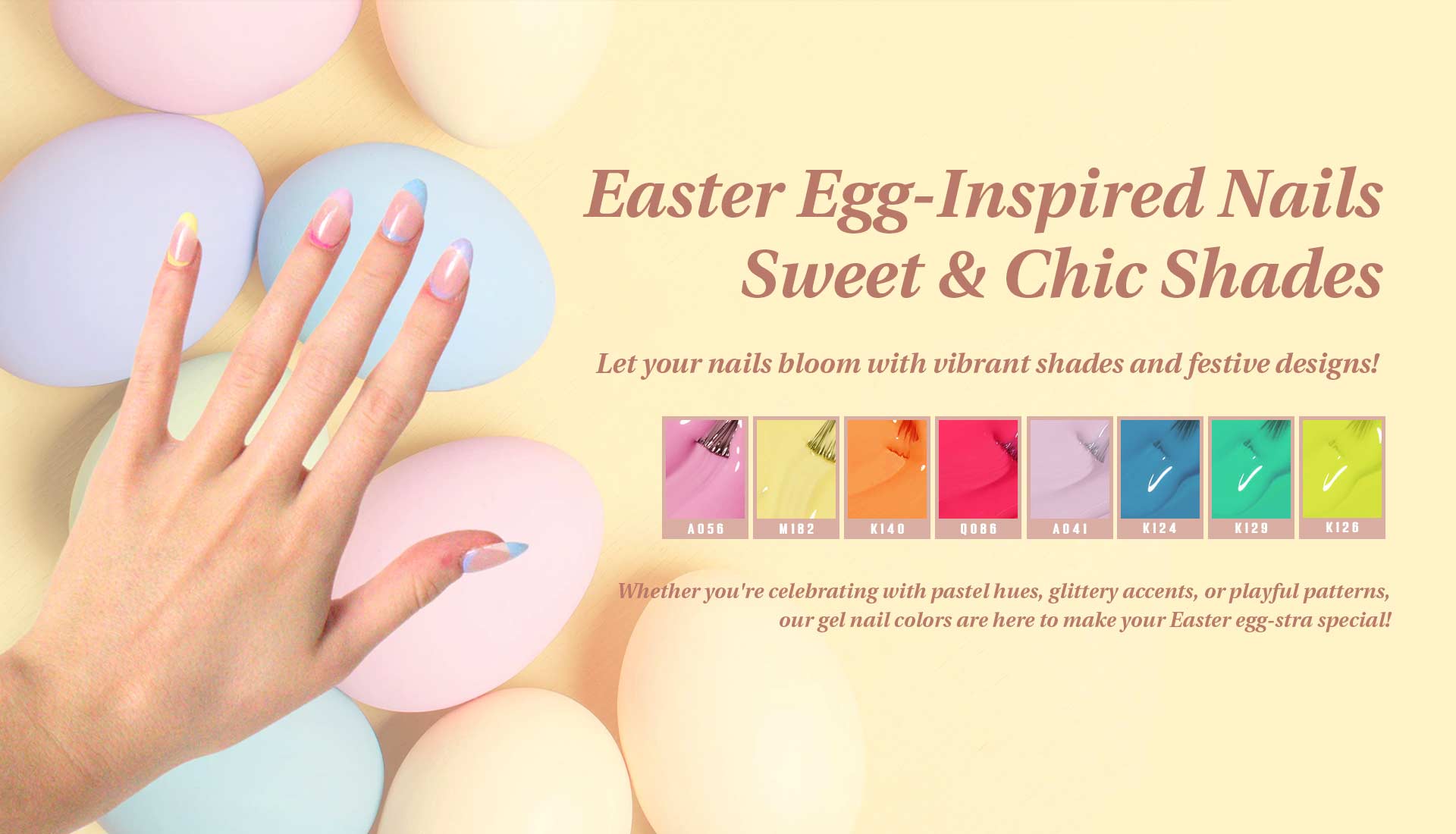 2025 EASTER gel nail polish & nail powder recommend color | Susansaynail