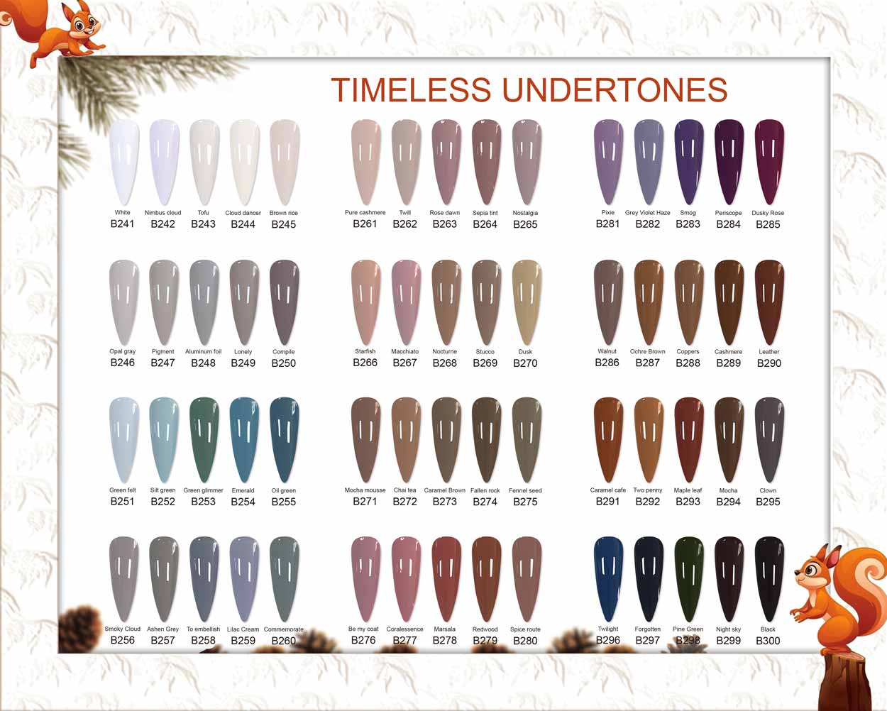 Gel Polish 300 Colour Series | Susansay