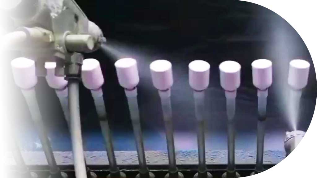 Gel polish cap color coating process