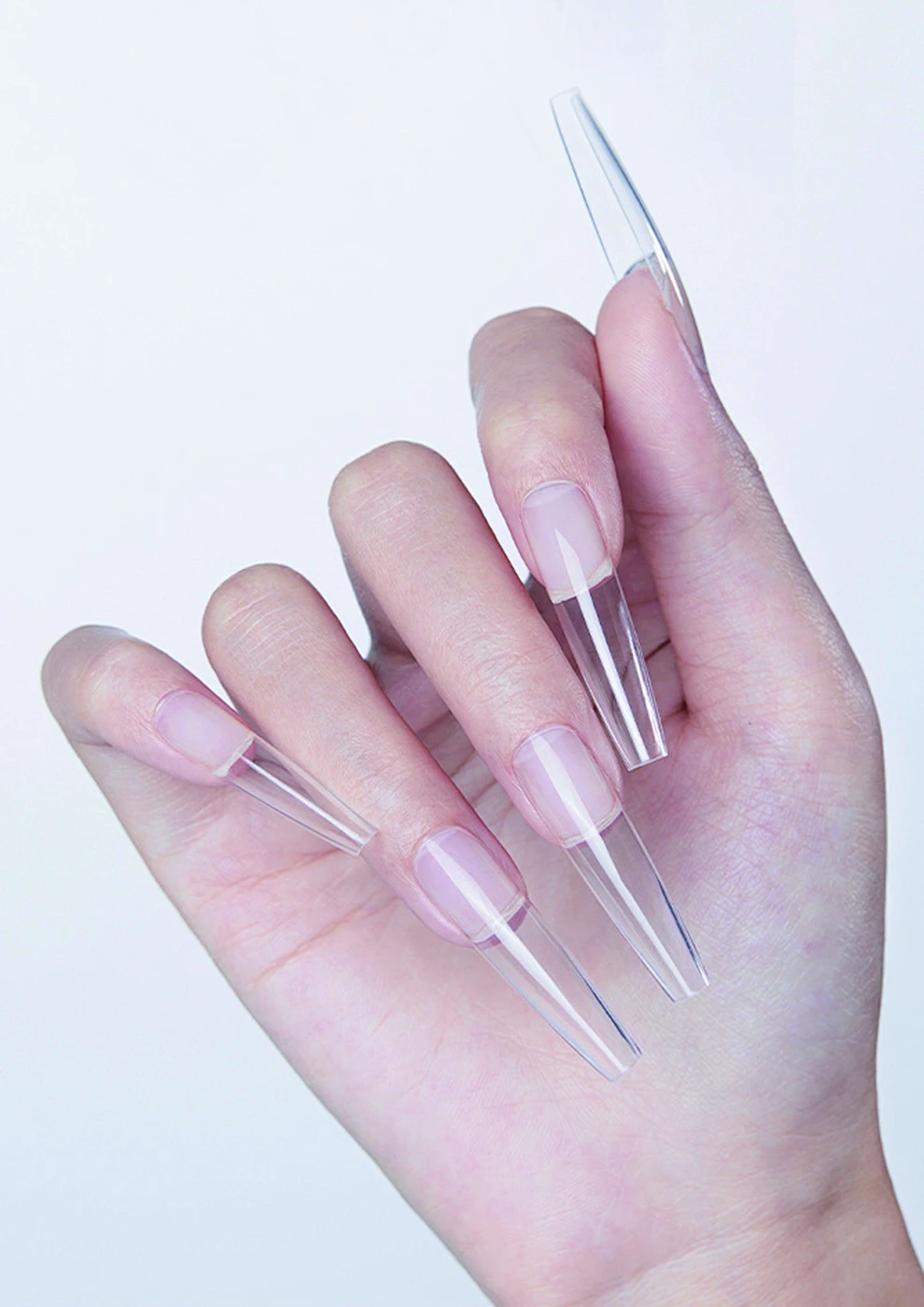 Half-matte nail tips catalog reference