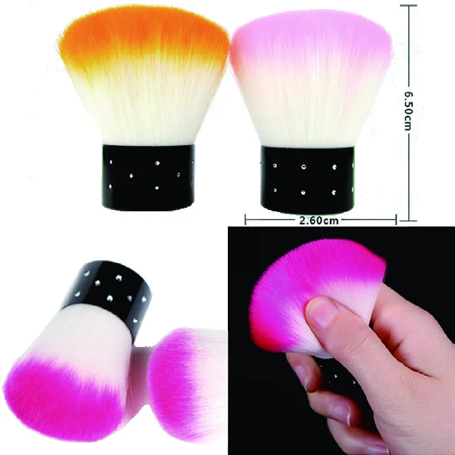 Nail art dust brush