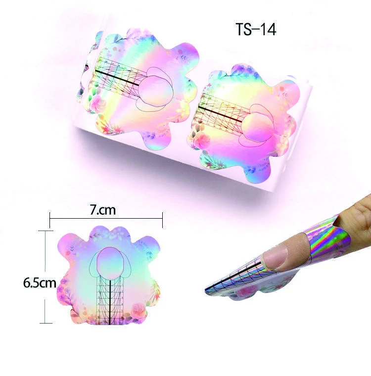 Acrylic nail forms · 100 pcs